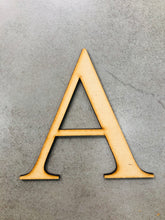 Load image into Gallery viewer, Wooden letters
