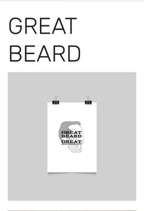 Beard print