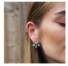 Load image into Gallery viewer, 29. Cut glass earrings
